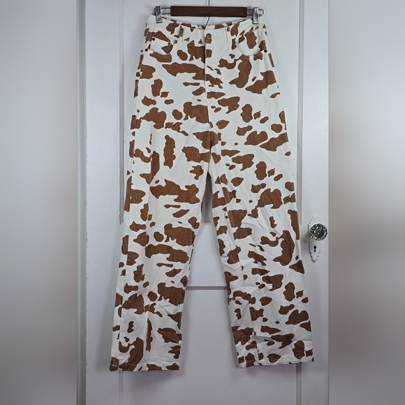Shekou Denim - Shekou Giraffe Print Jeans 6